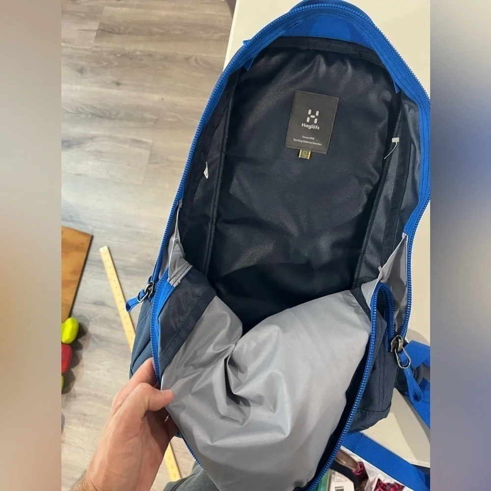 Haglofs Sijan Unisex Navy Tactical Omni Use Backpack EUC Osprey Patagonia